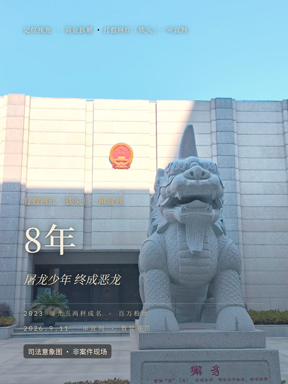 铁头被判8年，屠龙少年终成恶龙