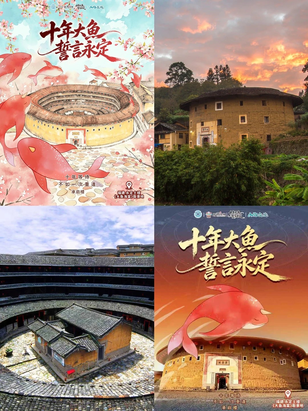 十年大鱼，誓言永定🎏奔赴大鱼海棠实景地