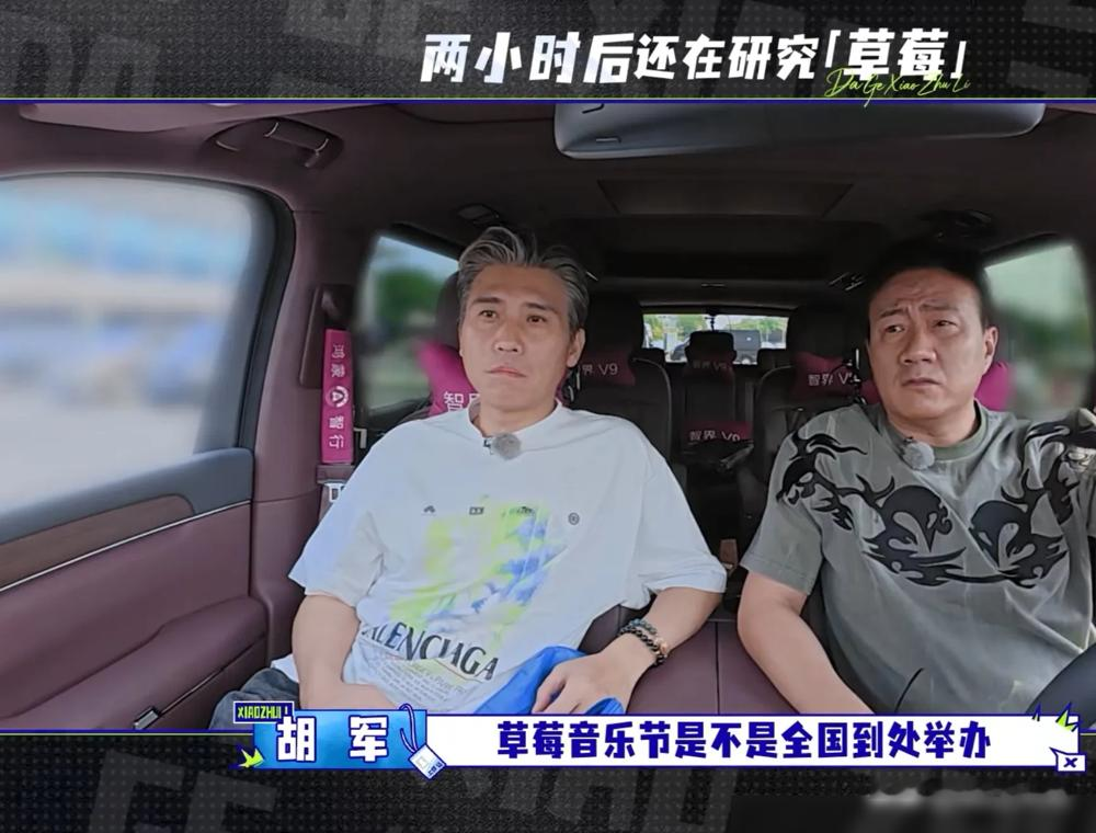 两个影帝往那一站，万妮达直接被押送进草莓音乐节。
胡军一米八五，李乃文一米八，一左一右把人夹中间，大步流星，表情比保镖还保镖。网友直接炸了：这哪是助理，这是押解犯人吧？
更绝的是他俩真干活。推行李、盯行程、下台递披肩，一样没落。五十多岁的人了，笨拙得认真，认真得翻车。
李乃文还一本正经解释草莓