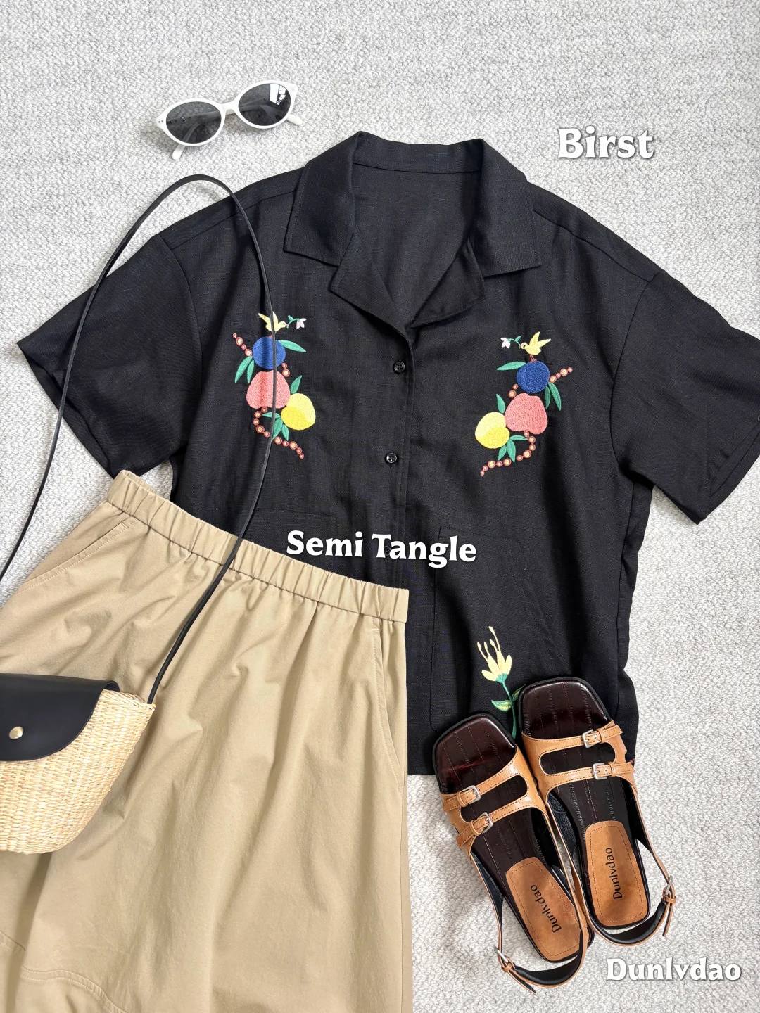 新衣开箱🌴｜夏日松弛休闲的穿搭分享🌼