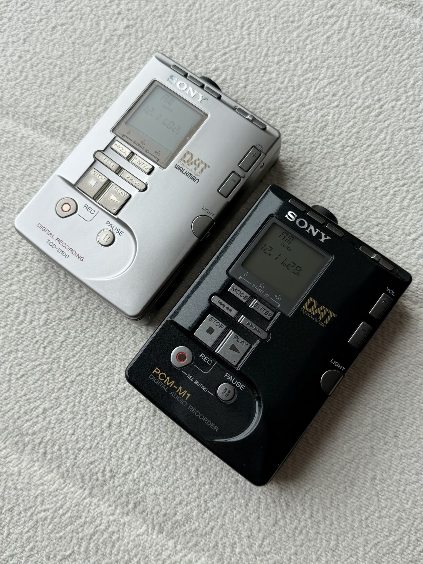 黑白双煞 索尼M1 D100 DAT磁带机