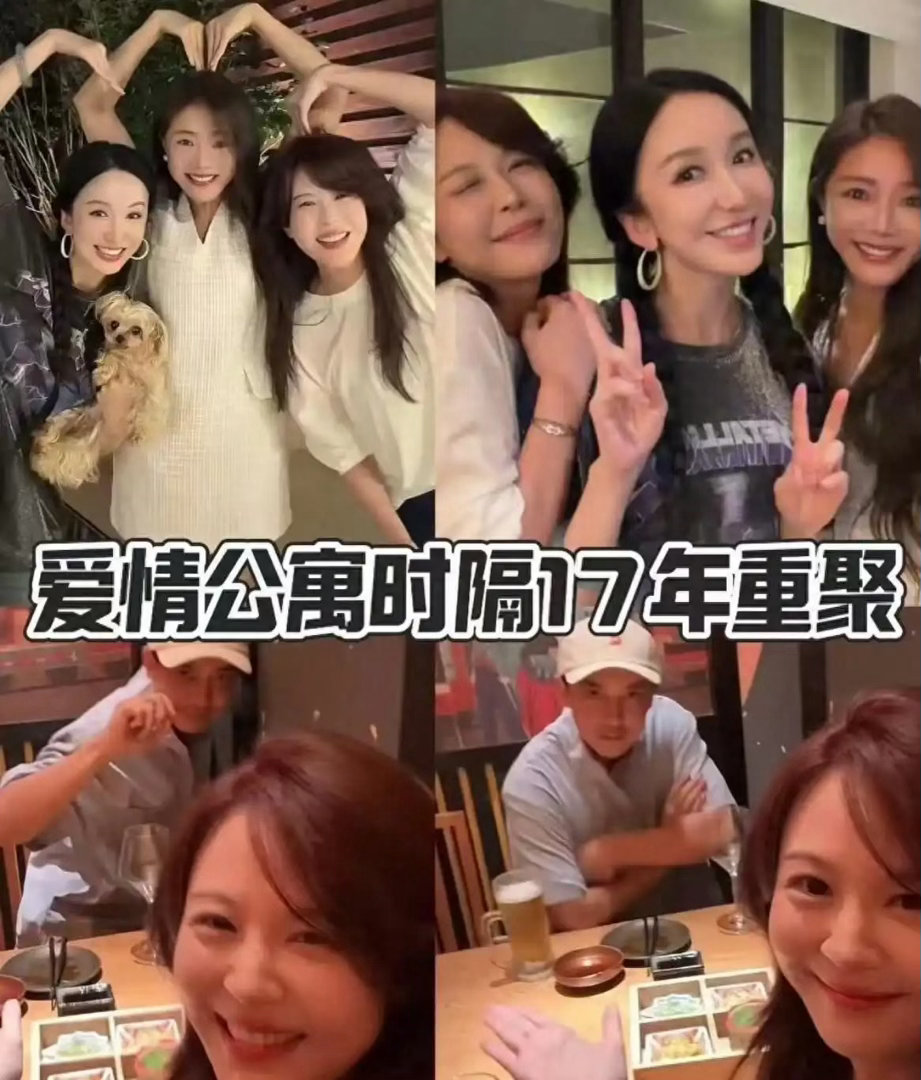 9月19日19点02分，陈赫、娄艺潇、邓家佳、李金铭、孙艺洲五个人在社交平台同步发了一段聚餐视频，配文写着“老友聚会，上次这么齐是多少年前呢”。这段视频挂出来仅仅60分钟，点赞就冲过80万，微博热搜词“爱情公寓主演合体”直接上榜。奇怪的地方就在这，五个熟悉到不能再熟悉的人坐一桌，评论区却全 ​