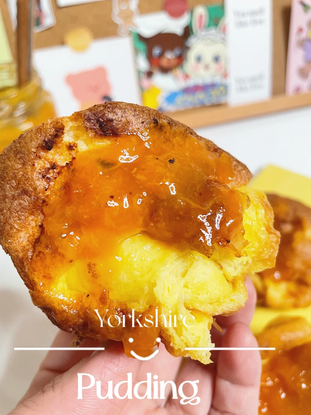 🍮酥酥嫩嫩的约克郡布丁，冬日氛围小甜点～
