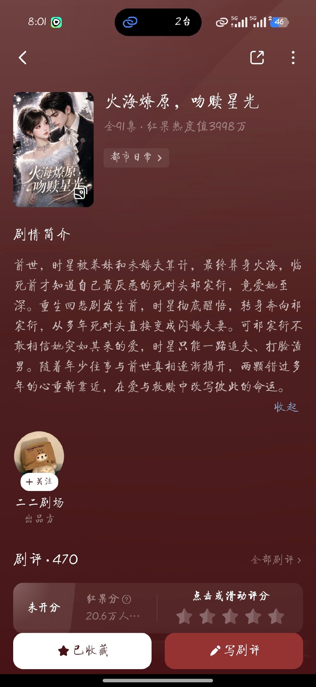 好看，刷抖音推荐的，就是一季没讲完 ​