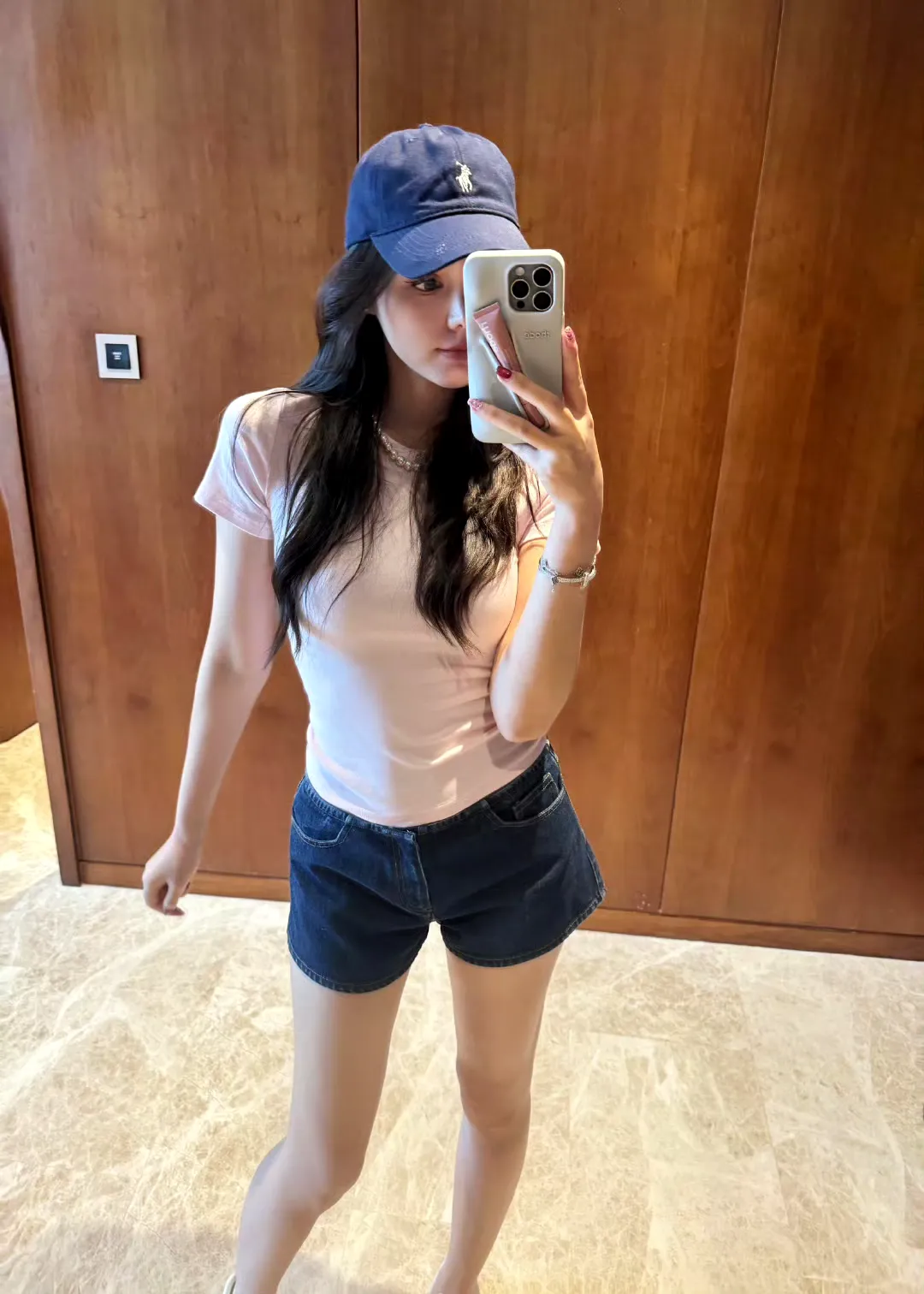 牛仔辣妹短裤  雯雯🌹