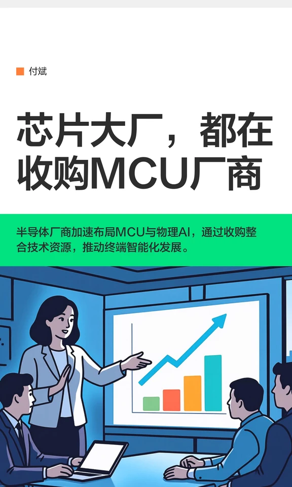 芯片大厂，都在收购MCU厂商