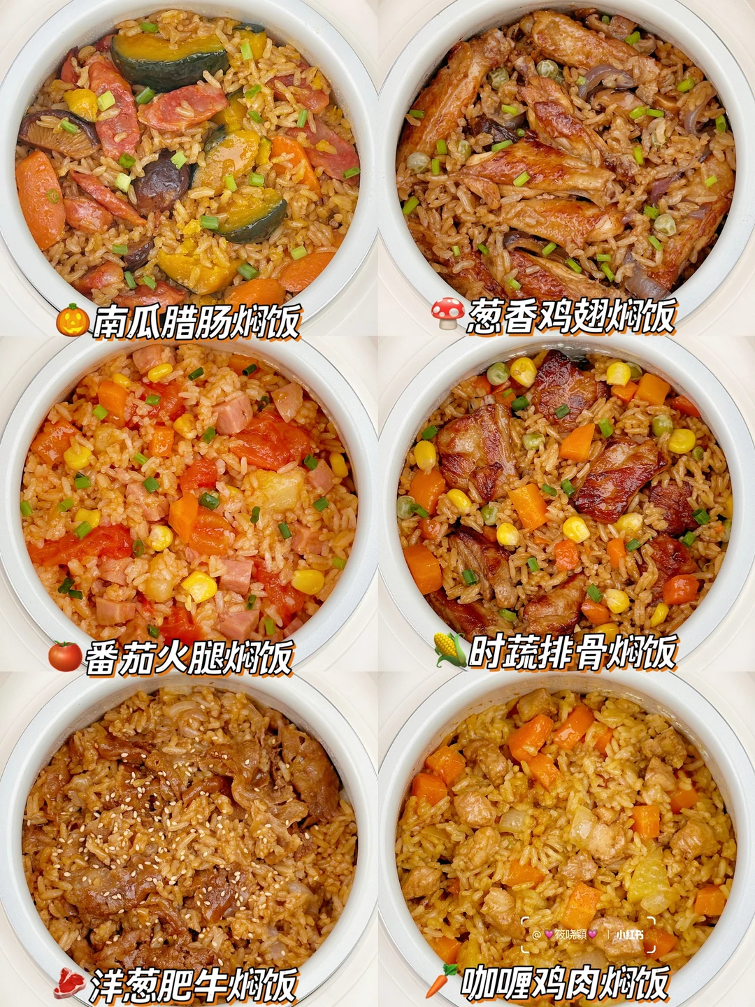 一周懒人焖饭做法合集🔥营养快手 吃不腻‼️