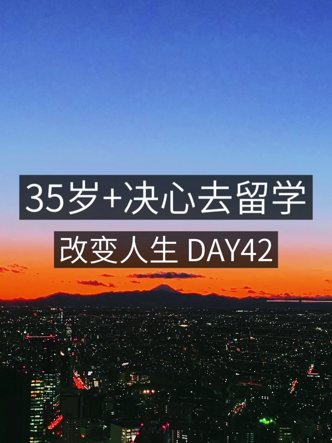 35岁+女青年留学✈️ 填写赴日记录🥵差点疯