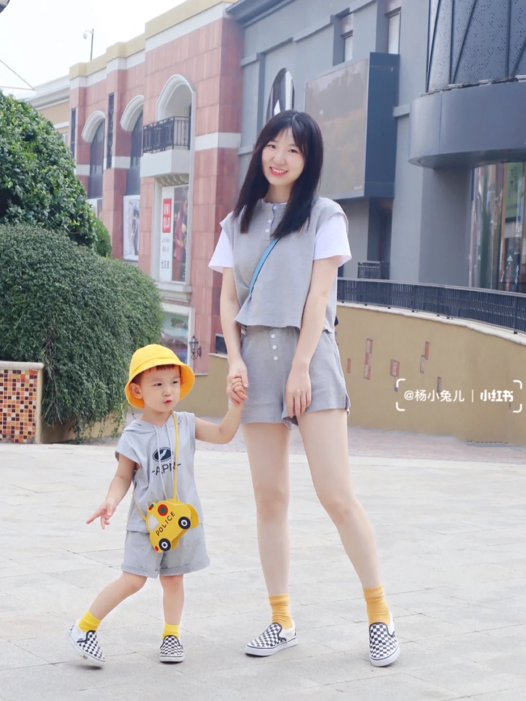 亲子穿搭|就是想每天穿成一样遛大街💛