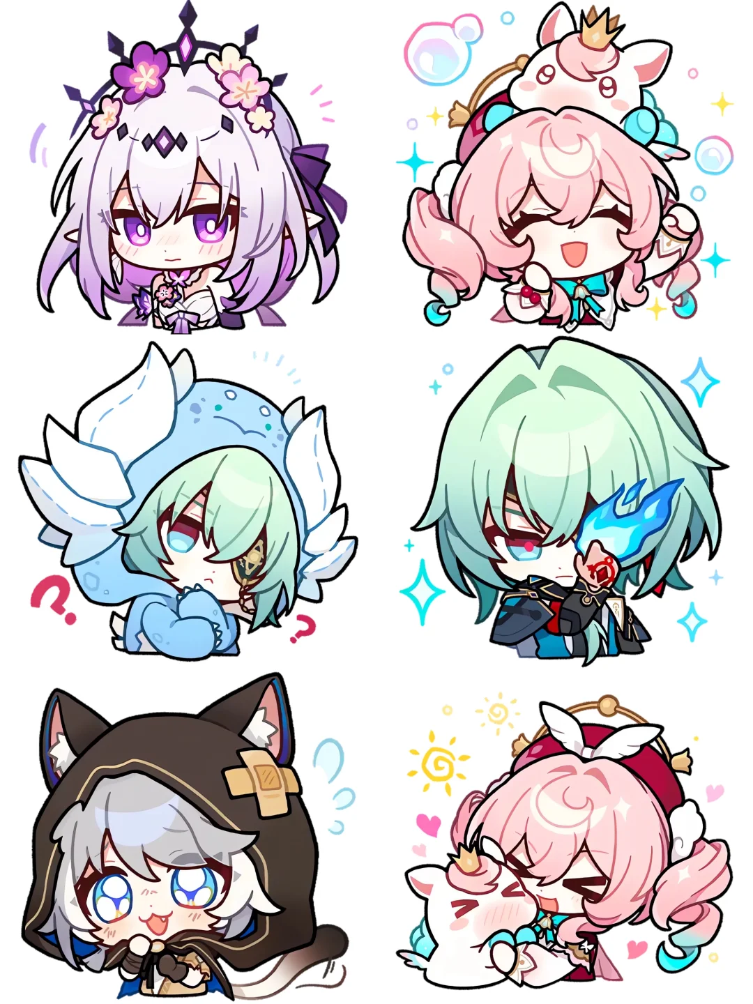 你有这么萌的表情包进入星穹铁道