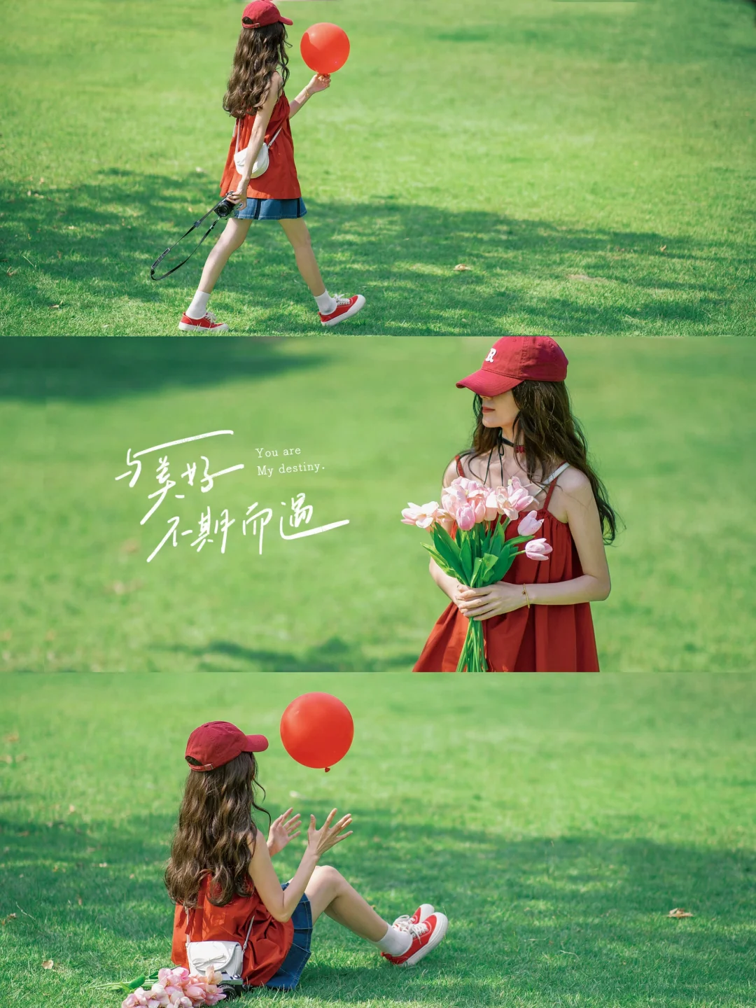 发现了草坪拍照好看的秘诀|电影感调色教程