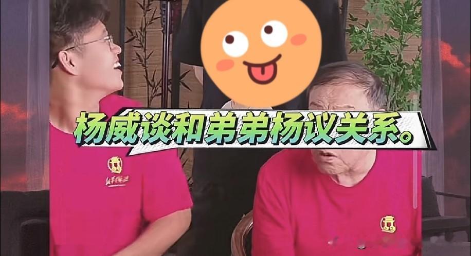 杨议兄长杨威曾坦言，相声这面大旗我实在扛不动，就连扛个帆都费劲儿。有人问他和五弟杨议是不是闹了矛盾，彼此的关系究竟如何？杨威回应道，我们俩是同一个娘胎里出来的一奶同胞，血浓于水。这话根本用不着我再说第二遍，也没必要多做解释。