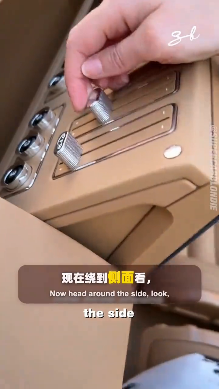 全球唯一！迈巴赫“越野概念车”长啥样？行李箱座椅能变双人床