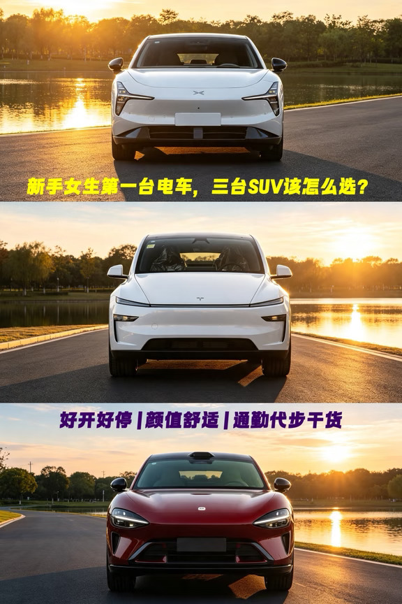 新手女生第一台电车，三台SUV该怎么选？