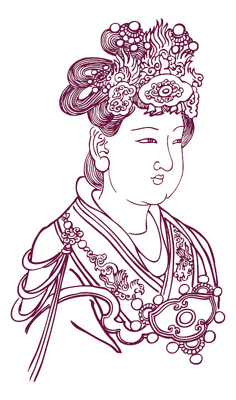 很多人想不通：武则天明明当过武周的皇帝，改了国号，当了十五年天下之主，最后为什么不去单独建一座帝王陵，反而选择埋进乾陵，和唐高宗李治合葬在一起？这可不是她心血来潮，是深思熟虑的选择。
 
首先，从身份根源上来说，武则天的权力根基，来自李治的皇后身份。她能登上朝堂，