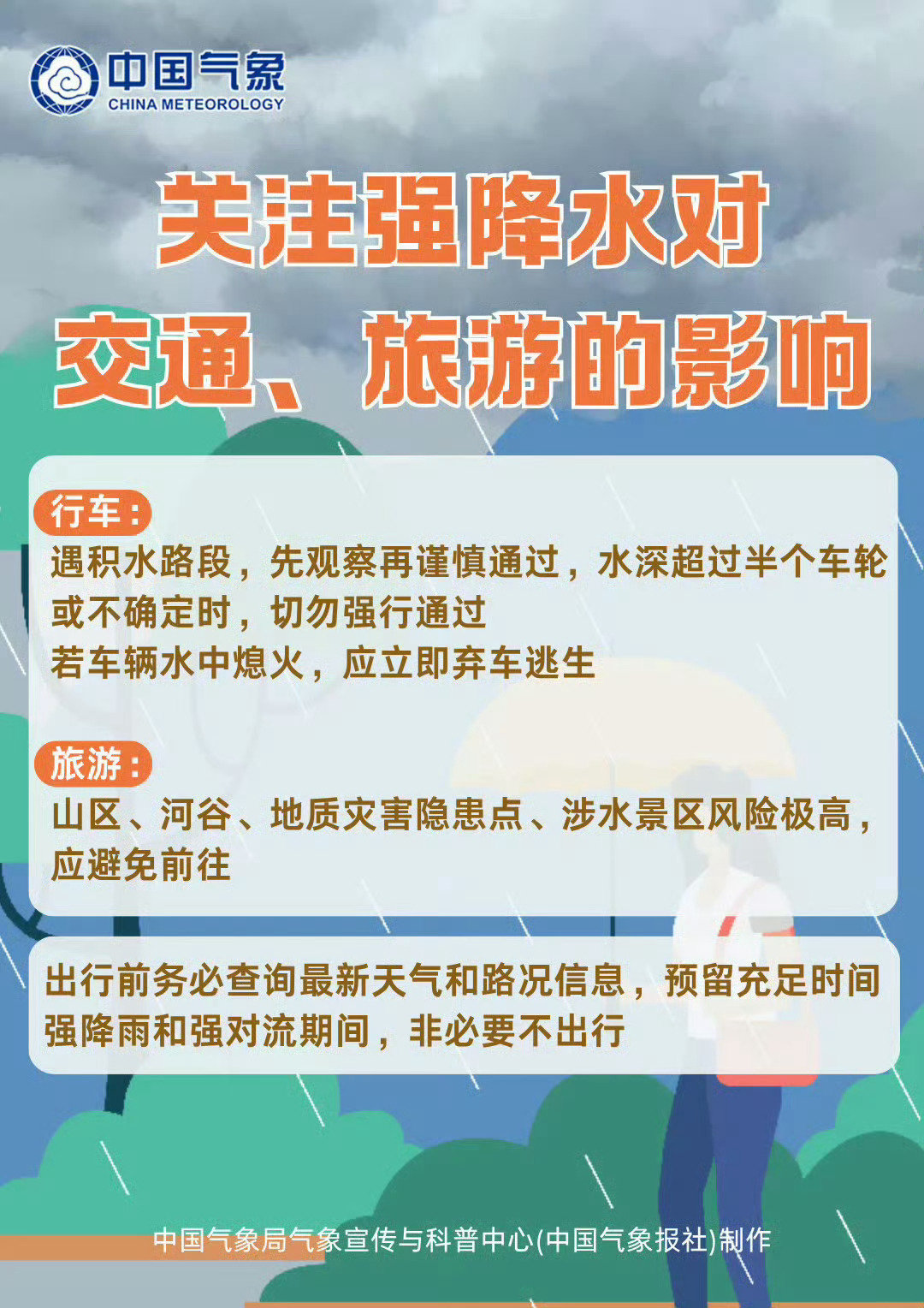 #沙德尔复活了# 昨日，海南、广东、福建、江西、浙江等地出现暴雨或大暴雨。预计未来三天，我国江南东部和南部、华南东部及黑龙江等地将有较强降雨，象象提醒[话筒]务必注意防范次生灾害！ ​