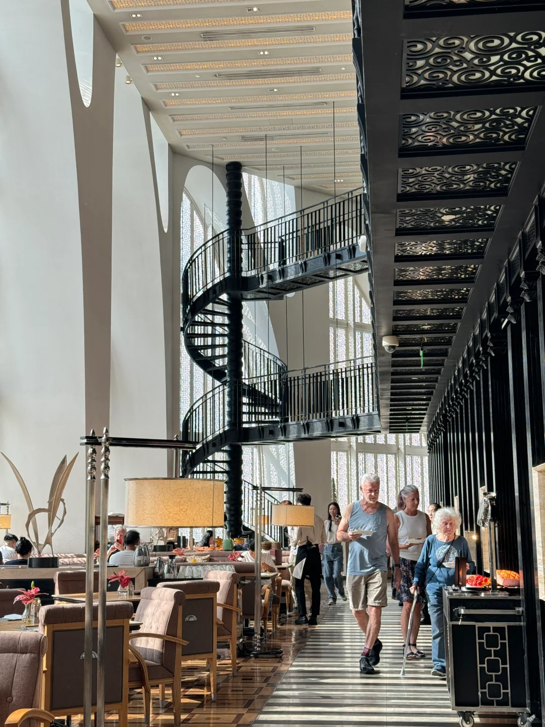 出差酒店盲盒康莱德就餐环境是值得早起的❗