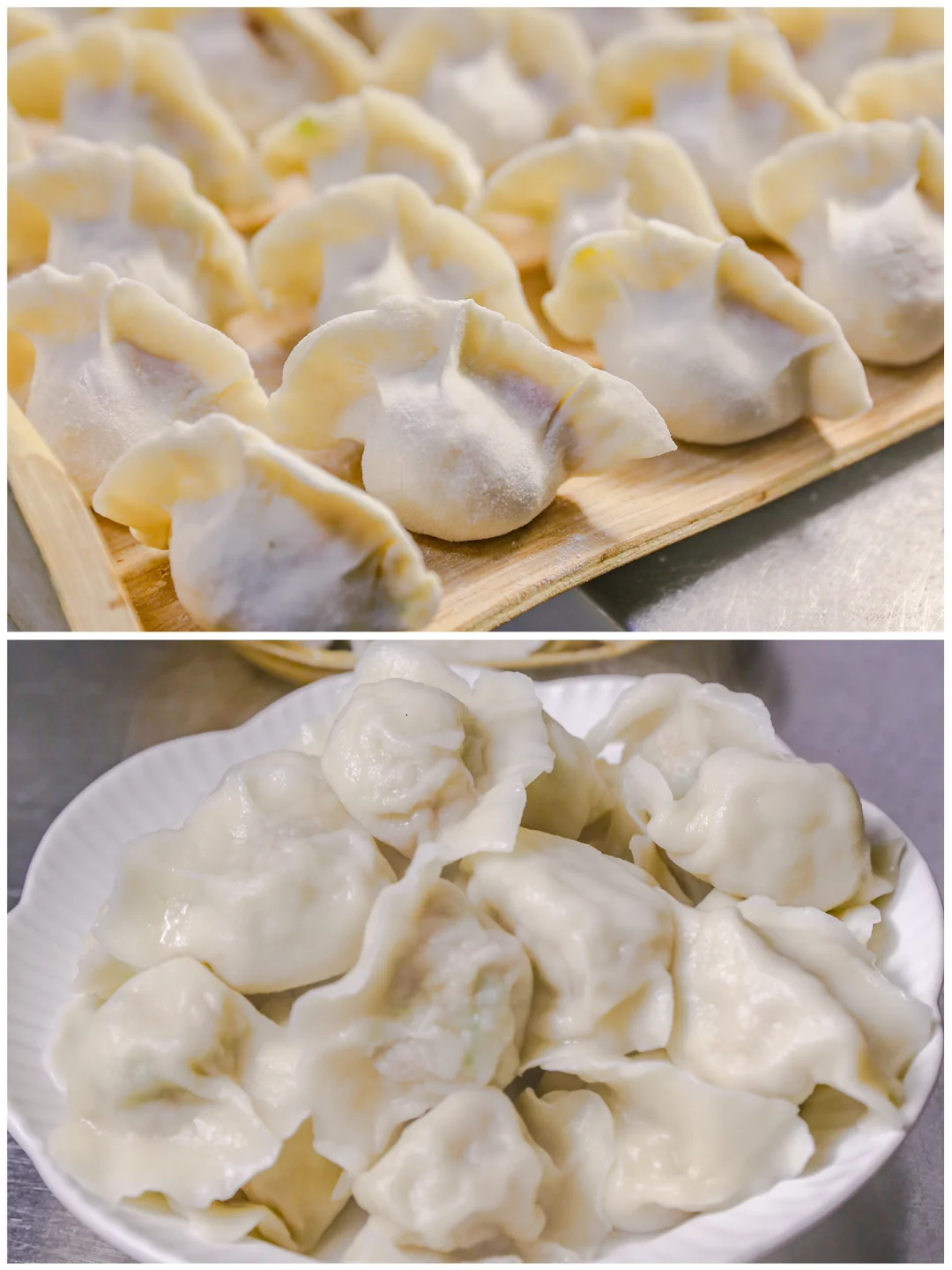 皮薄馅大的白菜猪肉大肚水饺的精准比例