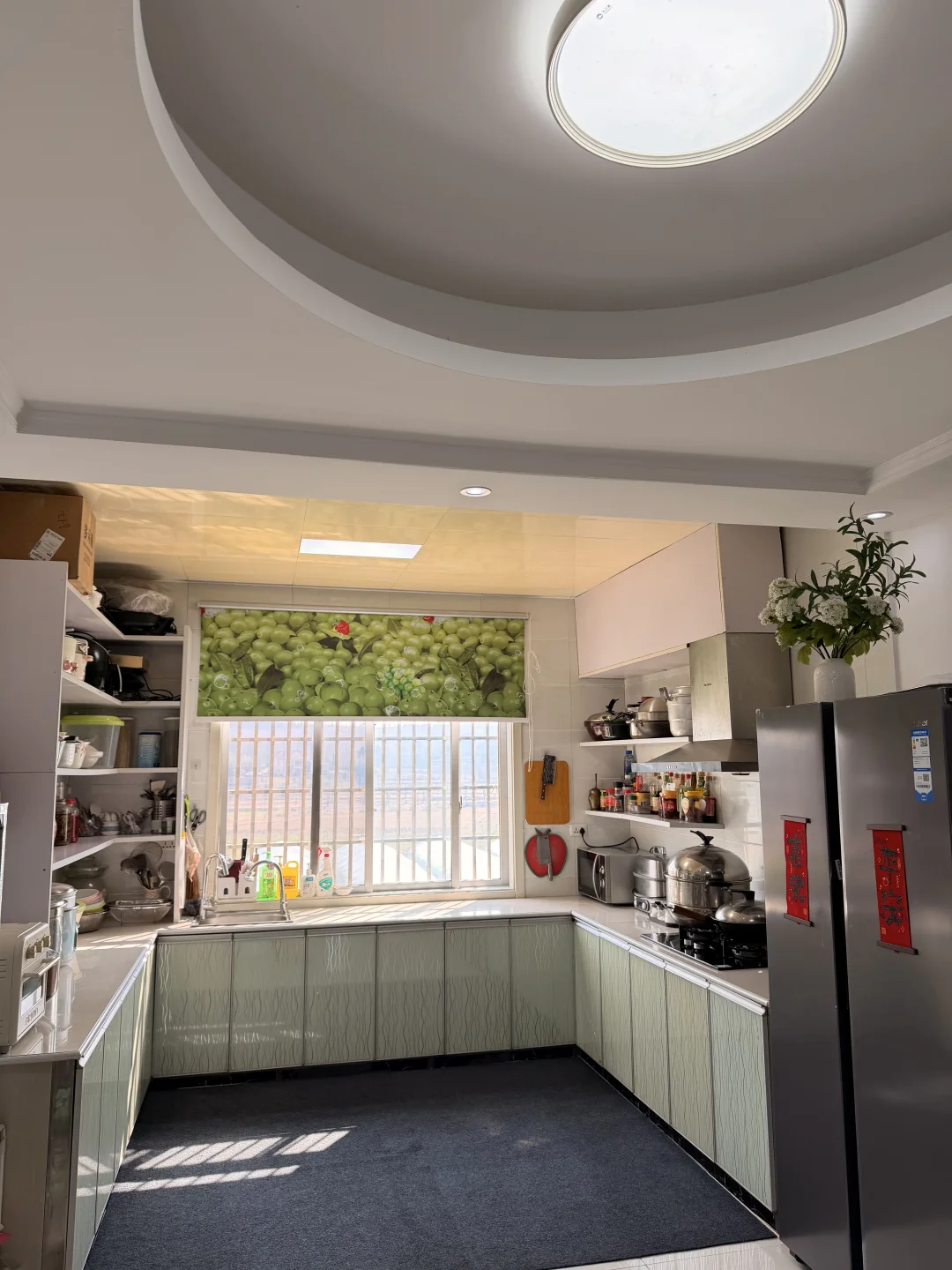 湖北老家用了十年的厨房看着还干净吧