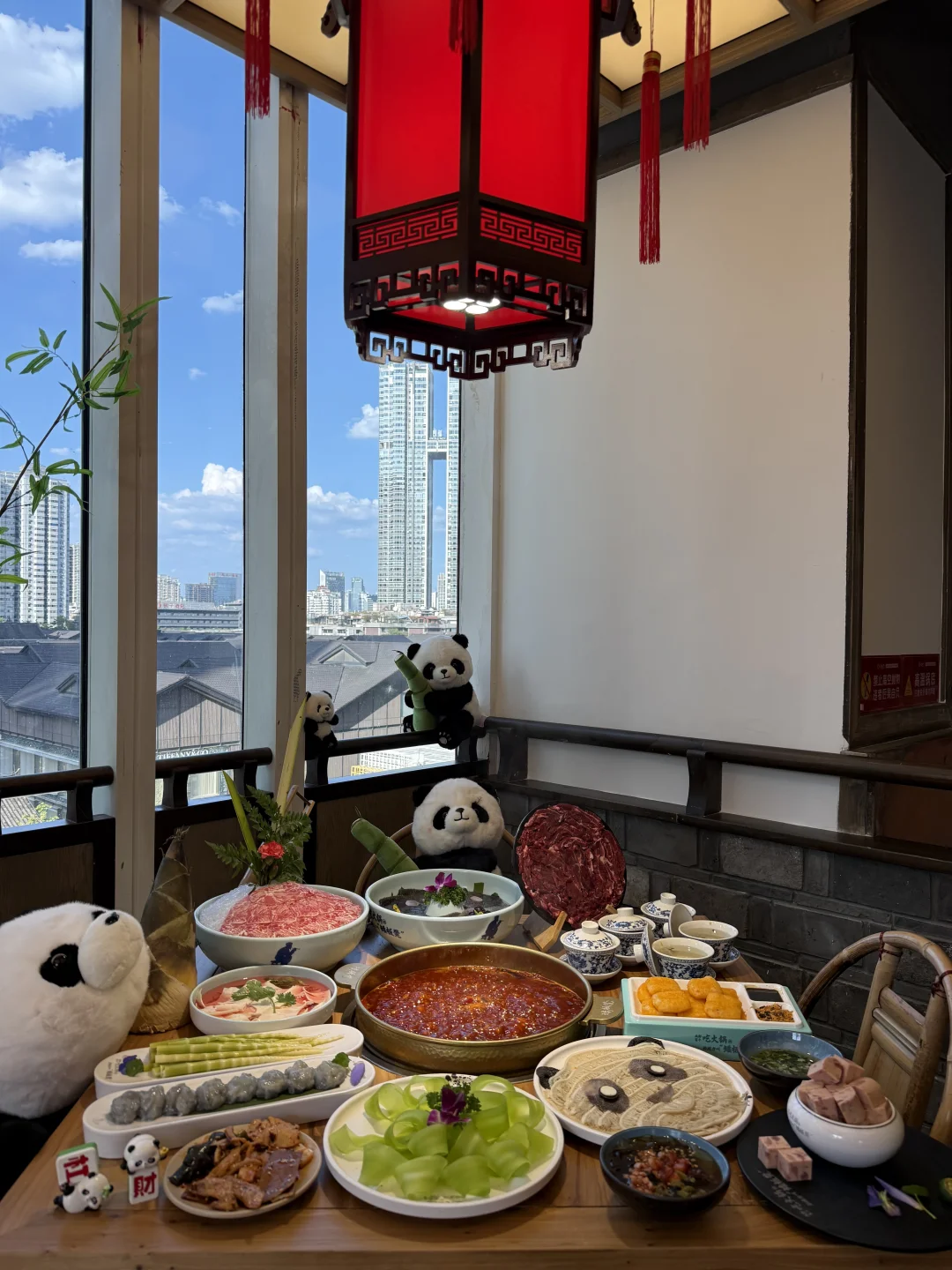 🐼熊猫元素火锅｜治愈干饭时刻