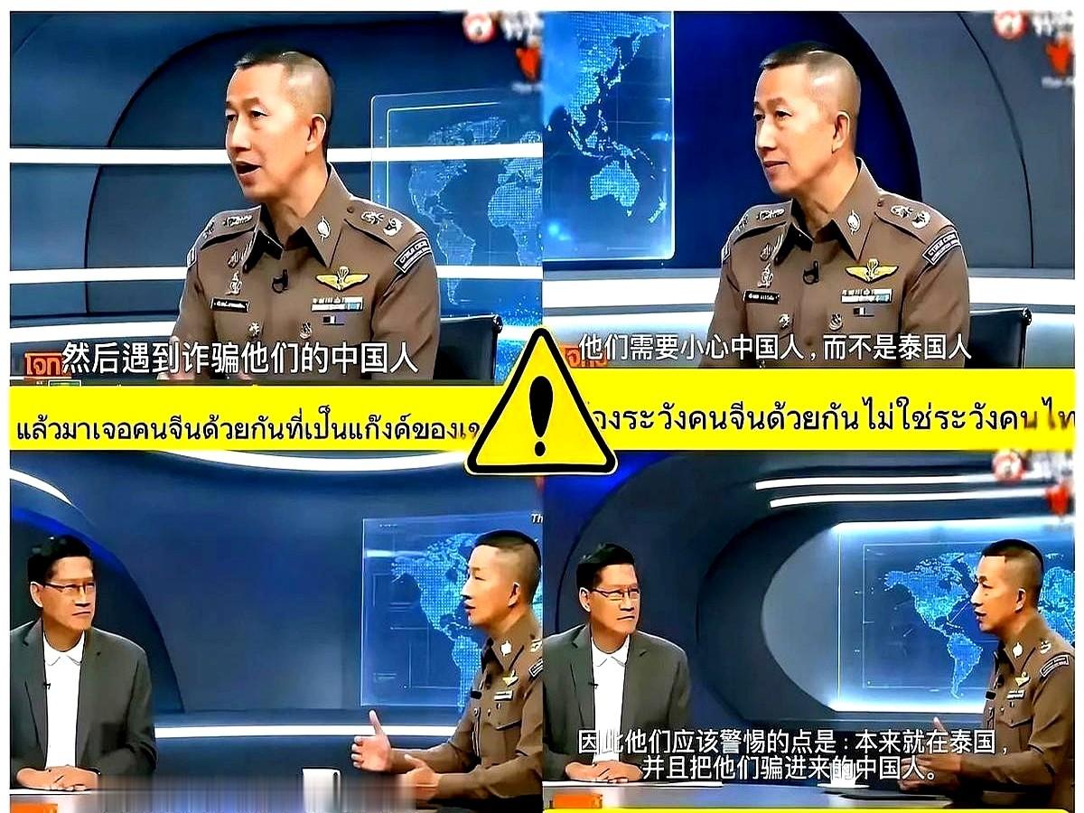 泰国警察直接挑明了：本地人很难骗到中国游客，真正挖坑的，反而是早就落在那边的同胞。

演员王星出境被骗的经历就摆在这。

套路其实简单得很：满嘴家乡话，拉着你诉苦说自己当年也是苦出身、现在翻了身，然后甩出月入几万的客服或者打字员岗位，吹得遍地是黄金。结果呢？那些所谓的高薪，至今没有任何一个人兑现过。