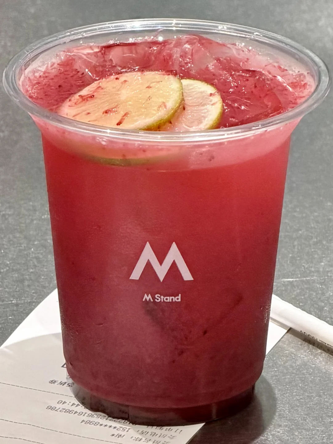 M stand简直是杨梅荔枝的神。。。极品好喝的！！