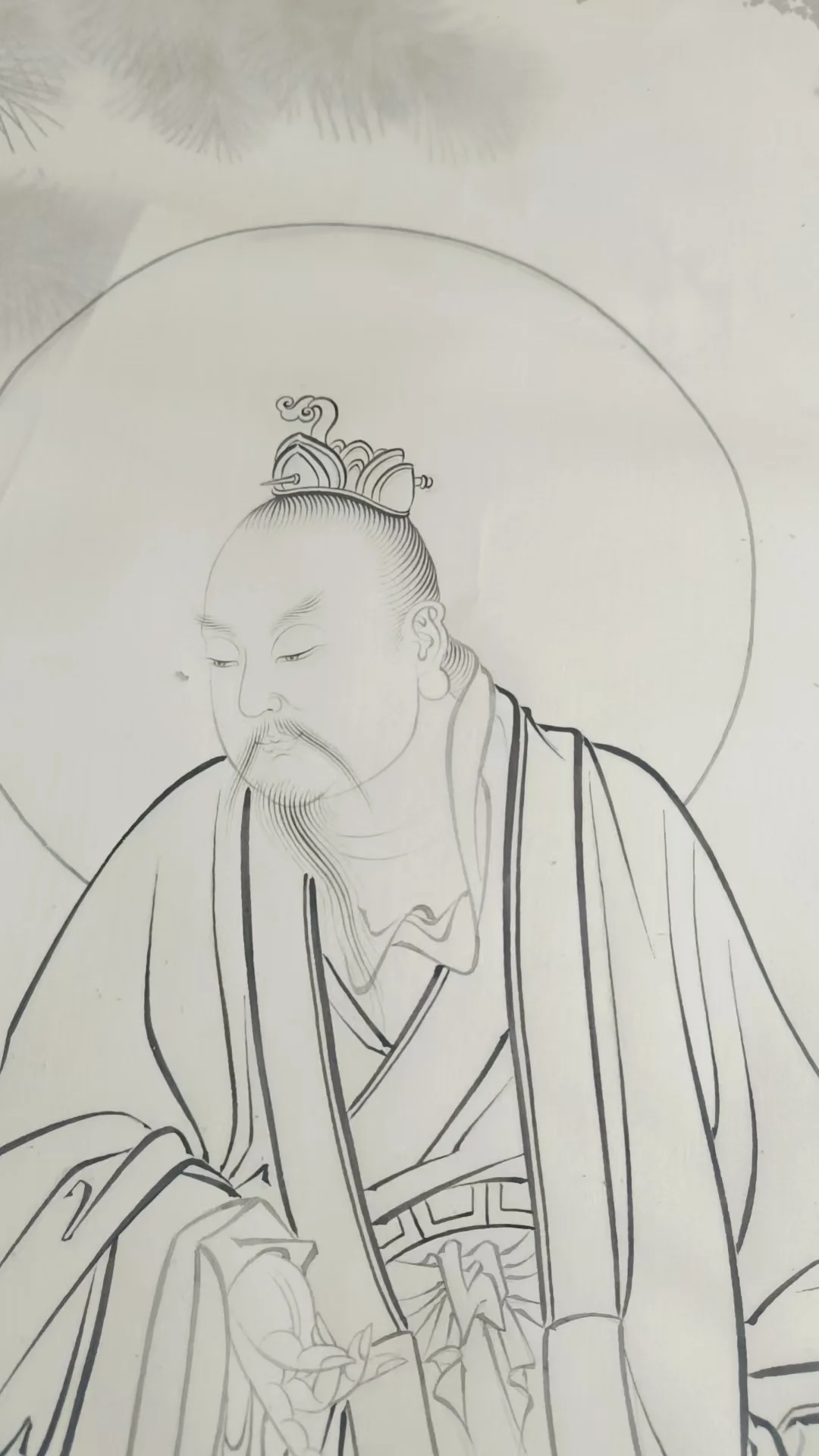 道教画像｜元人三清图