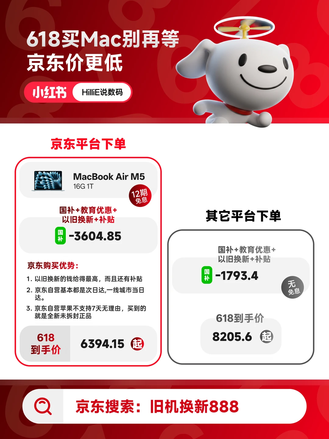 618买Mac别再等，京东价更低