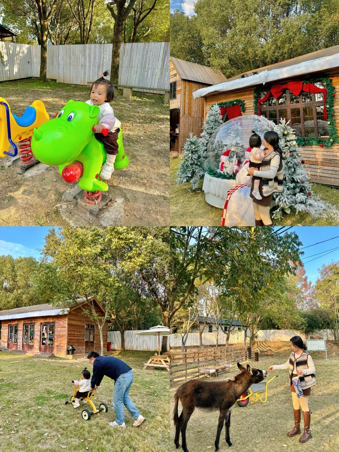 杭州周边遛娃！山里的亲子动物农场，玩到不想