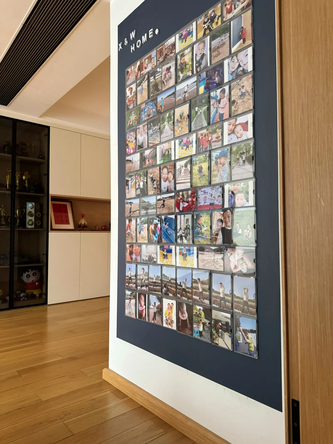 假如你没有磁吸板，还可以这么贴照片墙？