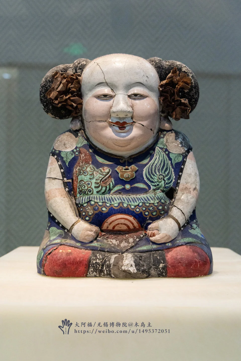 大阿福中阿福和一团和气