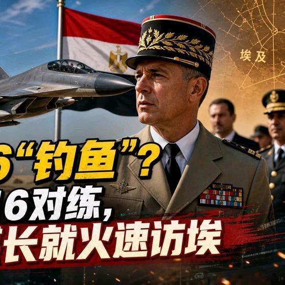 《埃及拿歼16“钓鱼”？阵风刚与歼16对练，法国参谋长就火速访埃》播放量：9.9万
点赞量：2658 ​