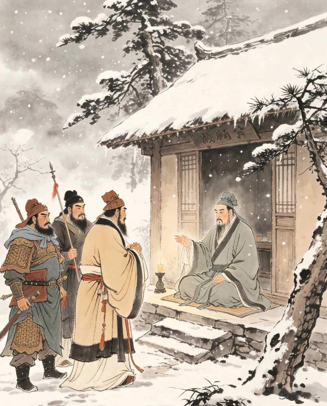 三顾茅庐的真相，远不止“求贤”那么简单！
提到“三顾茅庐”，人们首先想到的是刘备的礼贤下士和诸葛亮的旷世奇才。但如果我们拨开历史的迷雾，就会发现这个流传千年的经典故事，背后隐藏着极为复杂的政治博弈和深谋远虑的战略布局。
一、刘备：从“屡战屡败”到“豪赌未来”
在三顾茅庐之前，刘备已年近半百，却仍无立