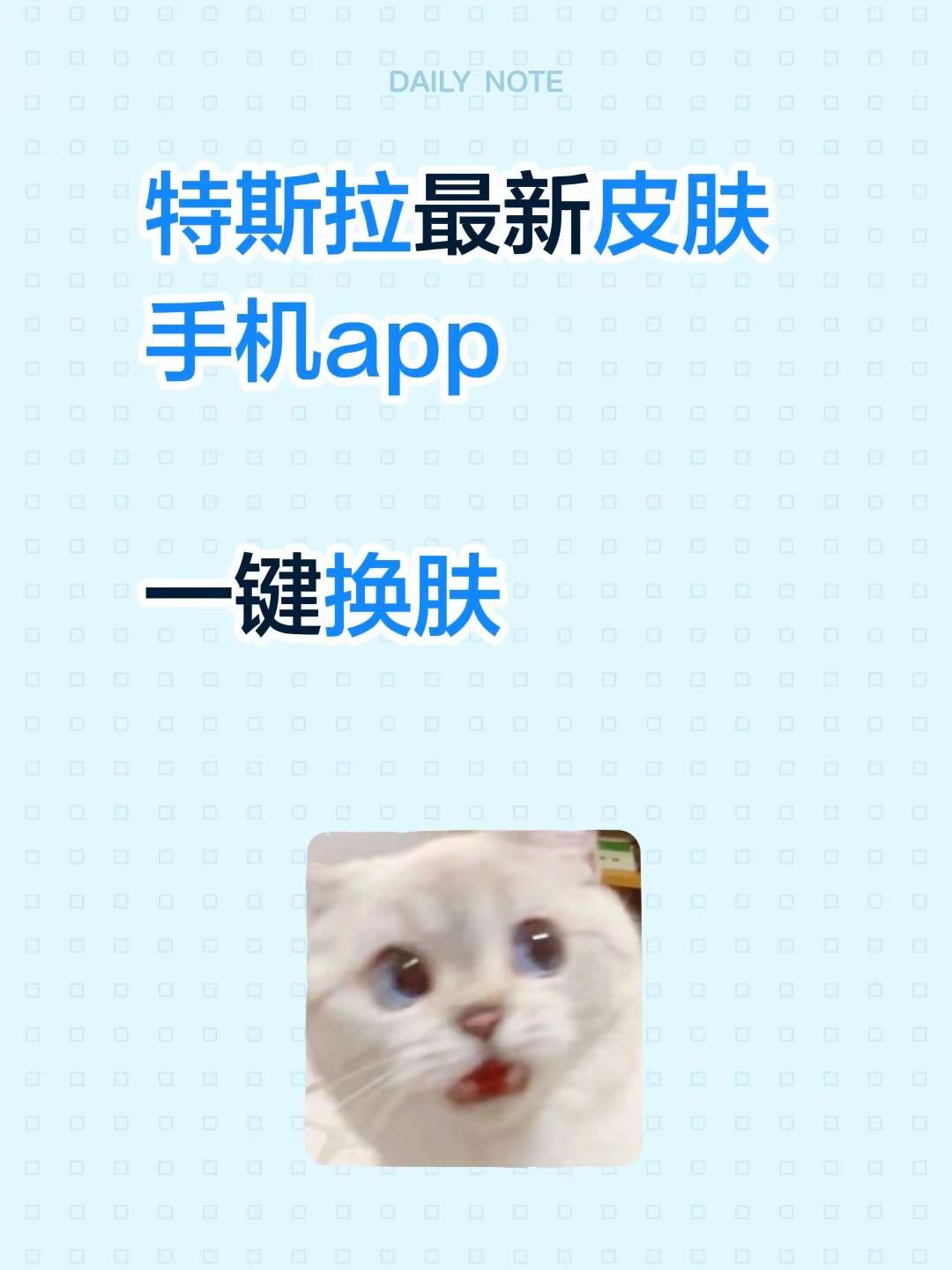 特斯拉最新皮肤👉@每天开心就好 置顶作品获取手机app一键换肤特斯拉皮肤 特斯拉皮肤教程 特斯拉 特斯拉ota升级