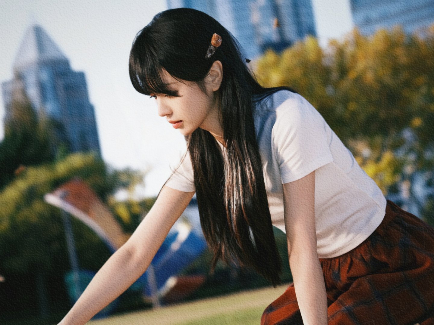 #田曦薇[超话]# 
天才女友收官快乐｜林知夏🍓
平行时空的林知夏要一直幸福～ ​