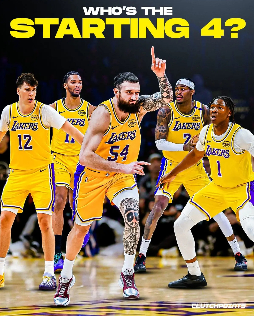 湖媒发问：谁是你们心中理想的首发大前锋？  湖人媒体LakeShowC...