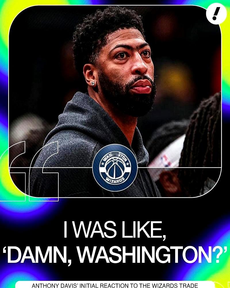 奇才总经理道金斯这波操作真的绝，几乎零成本白捡了安东尼·戴维斯和特雷·...