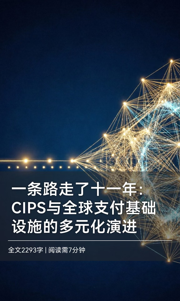 一条路走了十一年：CIPS与全球支付基础设施