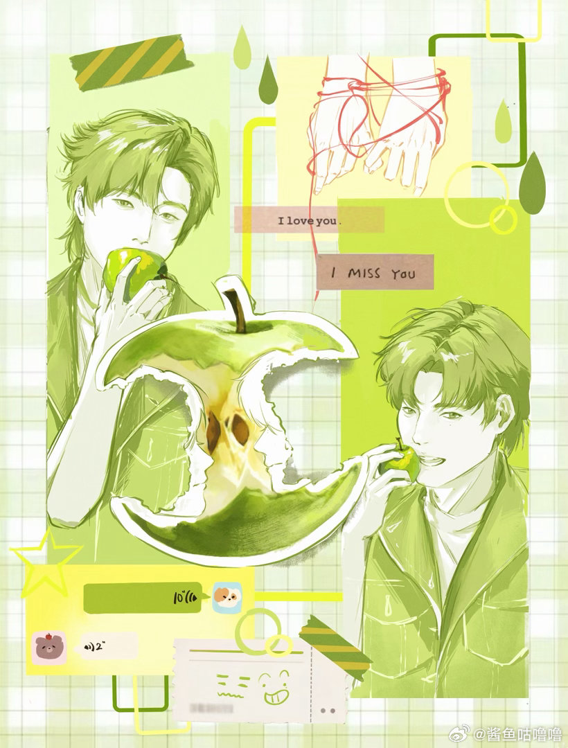 苹果🍏#二拜高堂[超话]##喜超栖越[超话]# ​