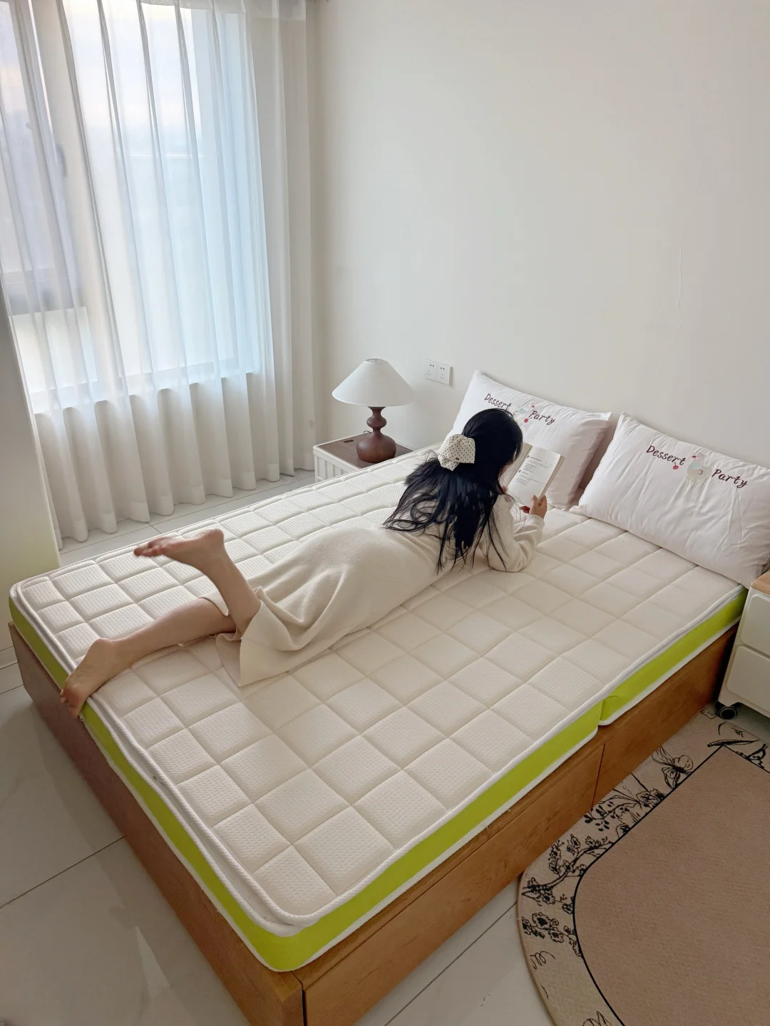 9㎡小卧室｜床垫终于安全下车啦✨