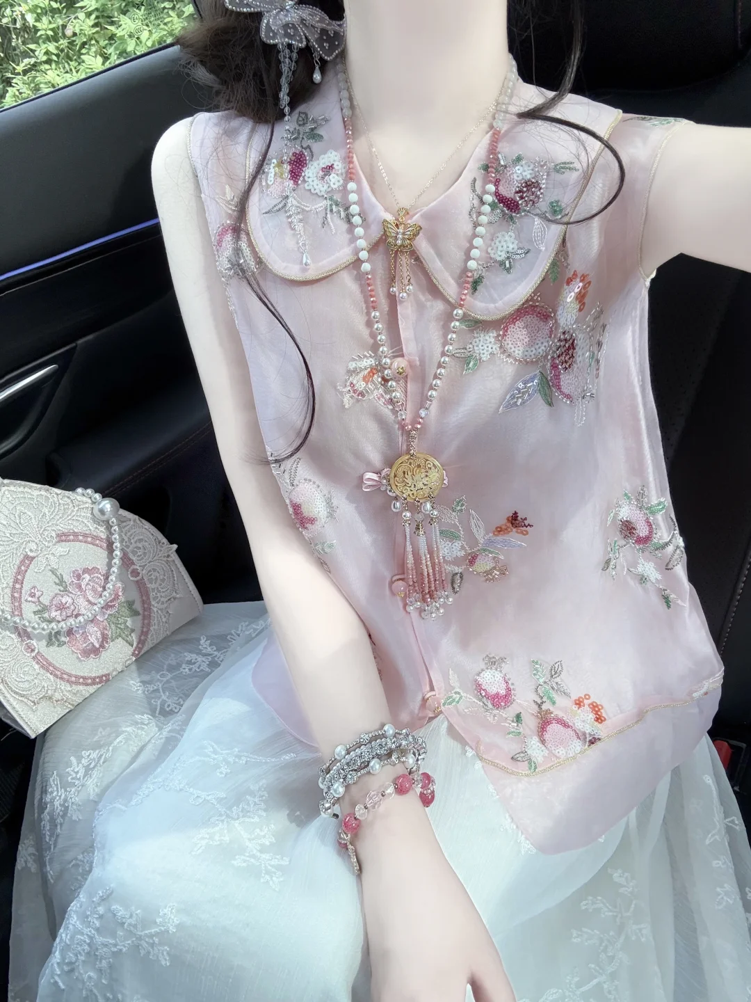 漂亮是一种感觉🫧粉色新中式～🌸