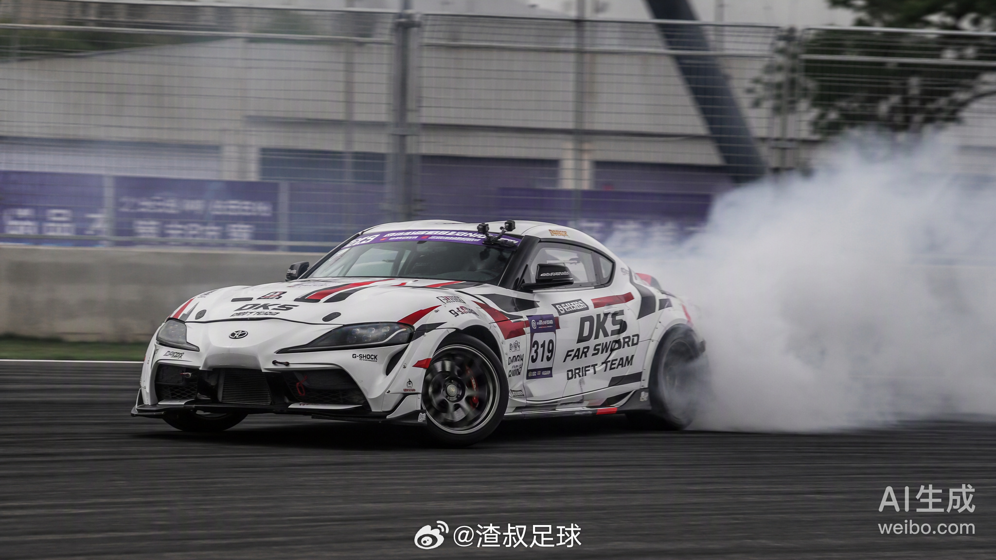林高远这跨界跨得有点猛。从乒乓球台直接跳到漂移赛道，319号车手身份听着就带感。

6月上海首秀那会儿，引擎盖弹起来挡视线，没跑完确实可惜。这次宁波站换了丰田Supra A90，机械抓地力和高速稳定性都上了一个档次，但新战车也得重新适应。漂移赛讲究线路、角度和流畅性，前32名才能进PK环节，他赛前 ​