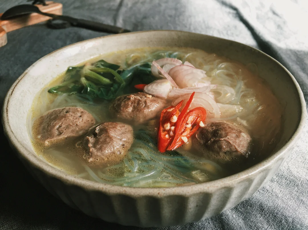 周五☀️｜嗦粉【潮汕牛肉丸汤粉】🥢