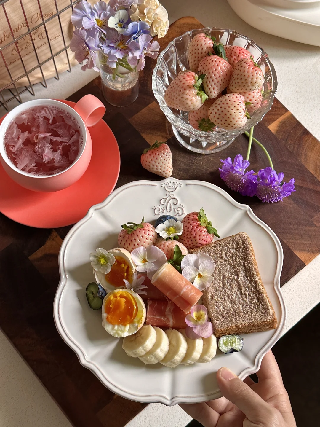 春天就要吃漂亮饭🍓🍞