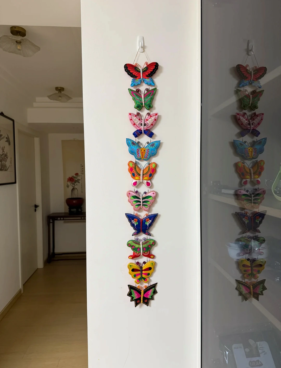 春天挂上蝴蝶的家，真的好看哭了！！