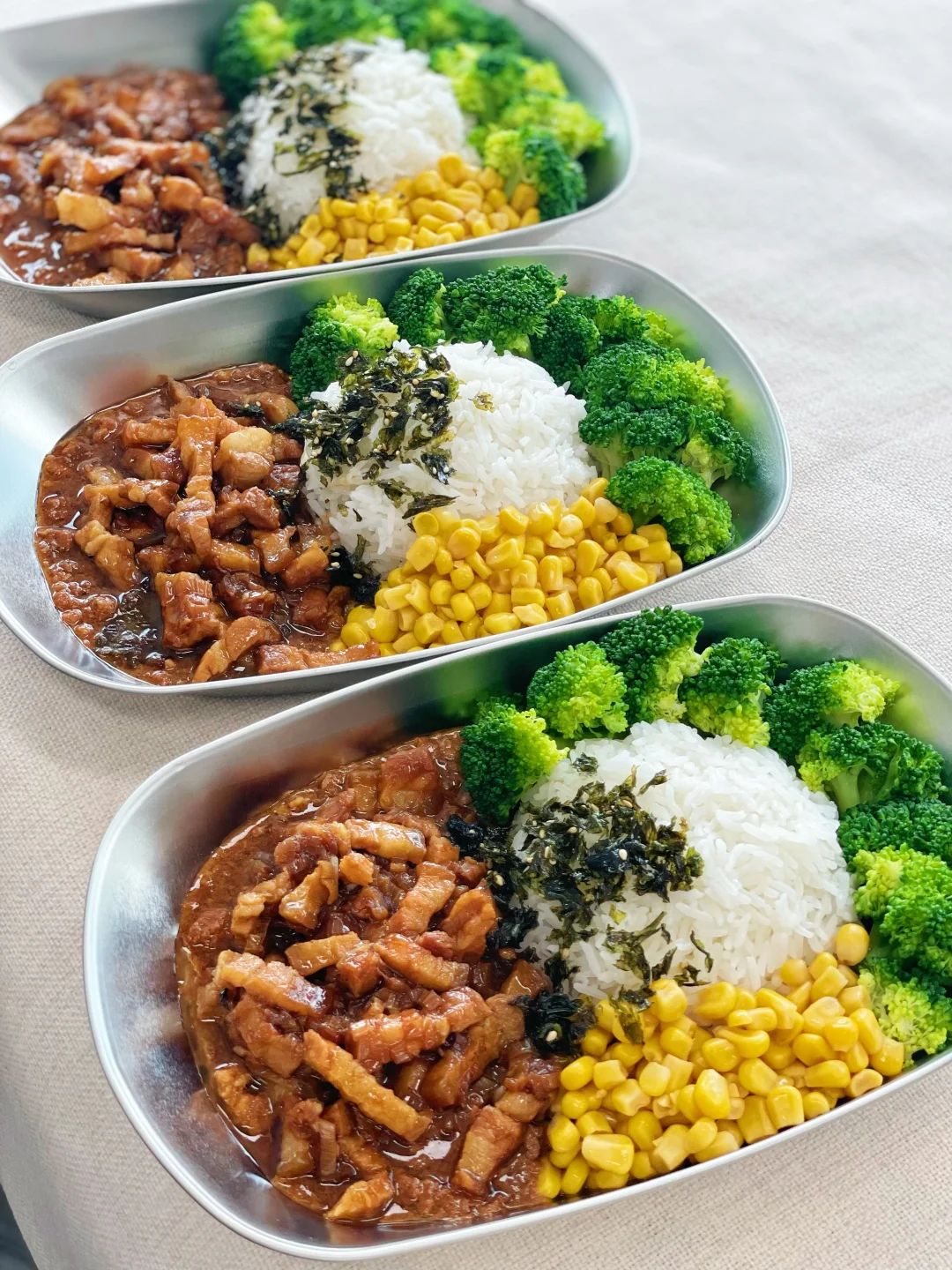 干净饮食的快乐❗️京葱卤肉饭🍛