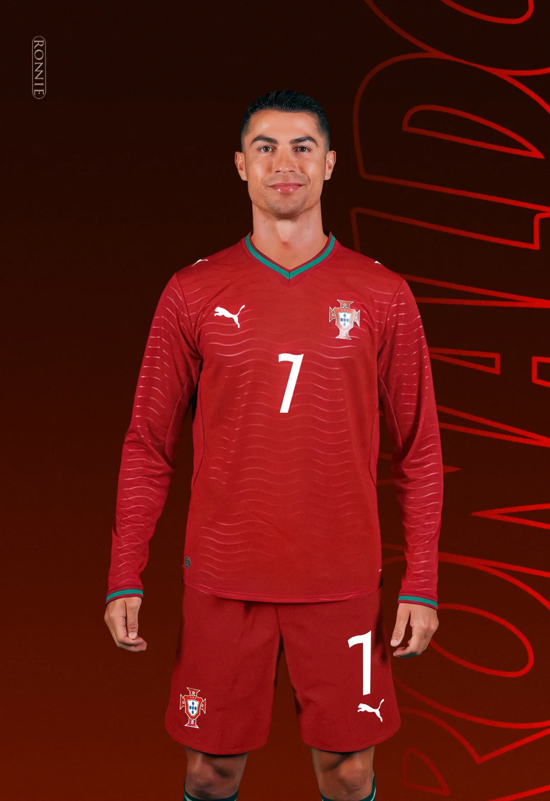 C罗2026世界杯定妆照