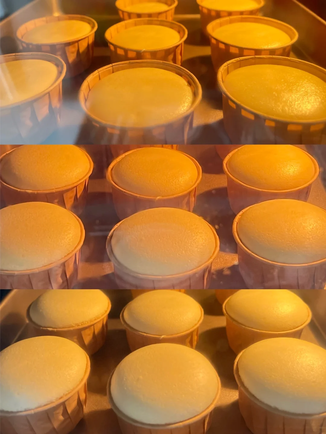 烘焙小白零失败❗️不开裂不塌陷的纸杯蛋糕🧁