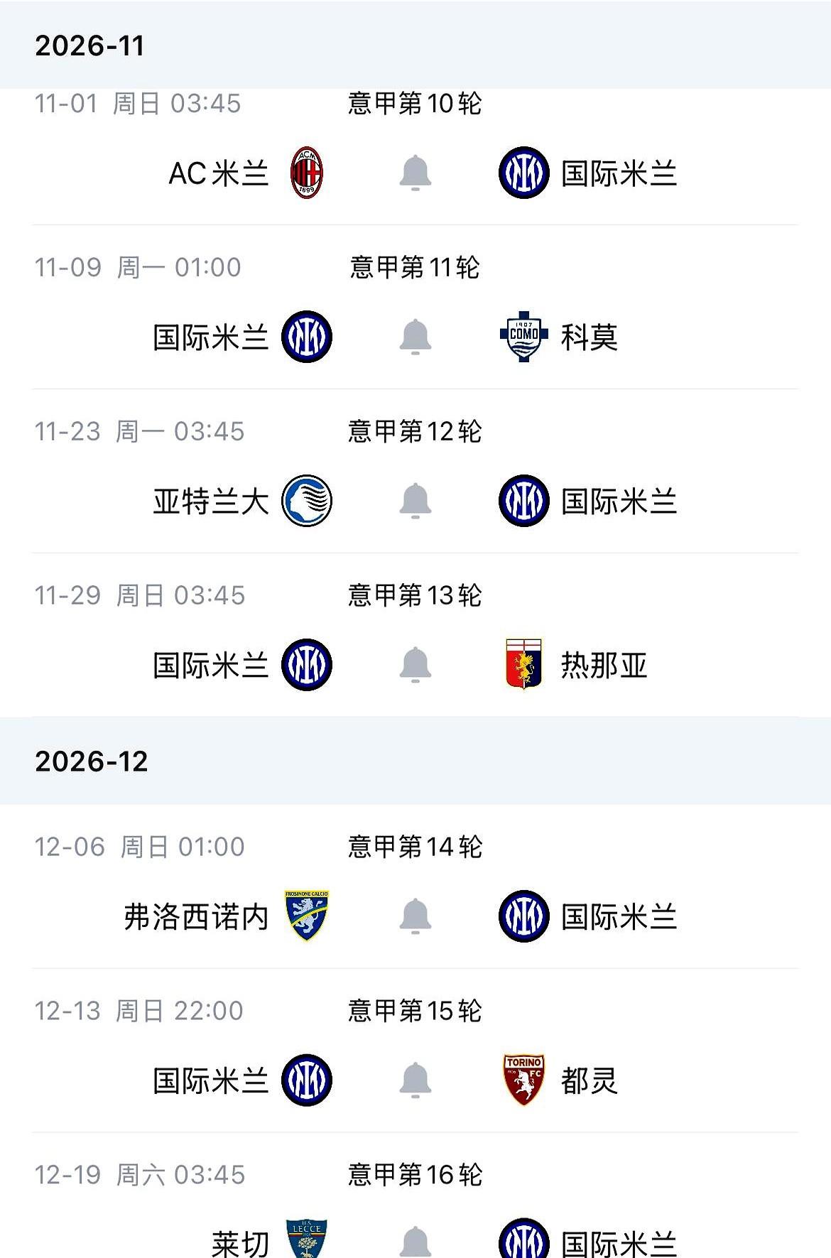 赢了欧冠，国米球迷却吐槽“虽解饿但难以下咽”。

联赛完全没压力，尤文那不勒斯早早掉队，拉齐奥科莫不顶用，罗马米兰还要多线折腾，放眼看去一个能打的都没有。但欧冠想进前八基本没戏，保个前24踢附加赛倒是稳的。

既然欧冠冲不上去、联赛又没对手，那还死磕主力干什么？

联赛就该直接上高位，把皮奥、苏契奇