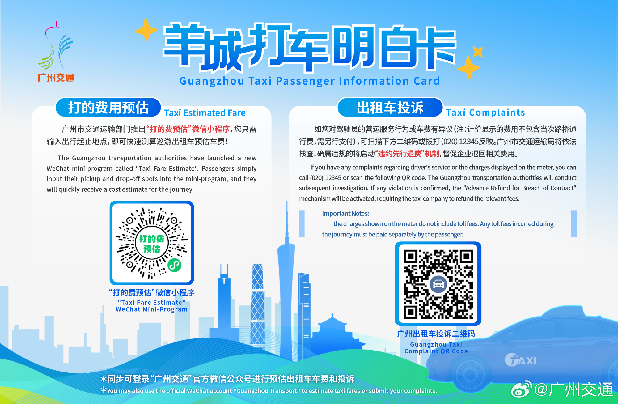 【45元车费要价150元！打车遇“天价司机”，两种渠道可投诉】两名乘客...